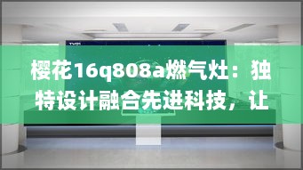 樱花16q808a燃气灶：独特设计融合先进科技，让烹饪过程更加便捷流畅 v9.6.8下载