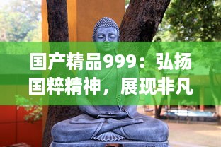 国产精品999：弘扬国粹精神，展现非凡匠心艺术的极致典藏