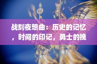 战刻夜想曲：历史的记忆，时间的印记，勇士的挽歌，战争和和平的悲壮交响