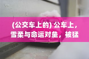 (公交车上的) 公车上，雪柔与命运对垒，被猛烈的生活进出压迫，她如何求生