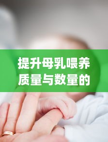 提升母乳喂养质量与数量的科学解析与方法指导