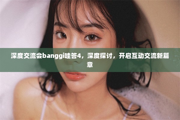 深度交流会banggi哇答4，深度探讨，开启互动交流新篇章